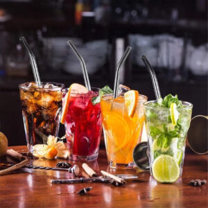 Bareskinn Glass Straw Set